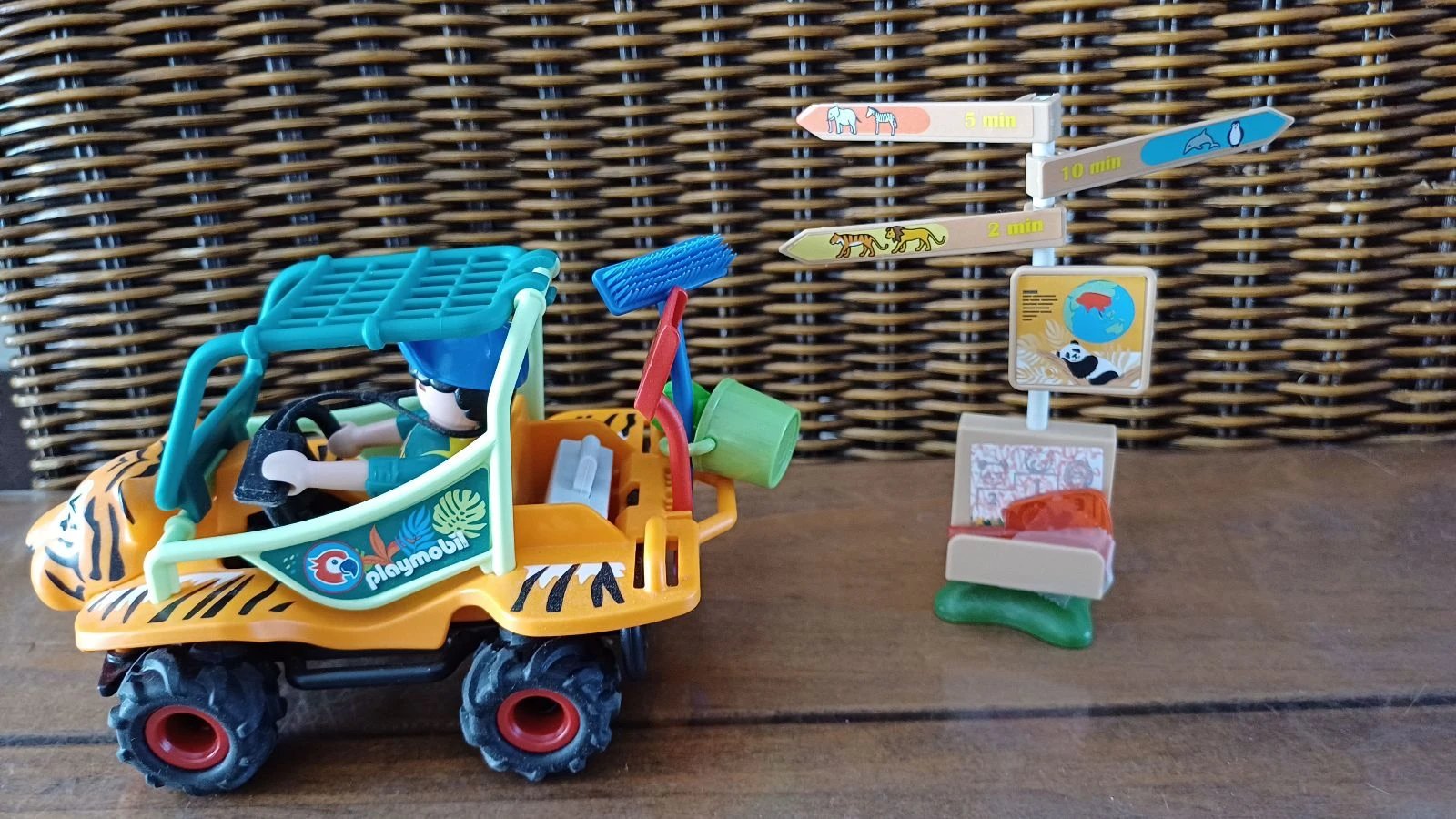 Zoo tiger playmobil vehicle – photo 6